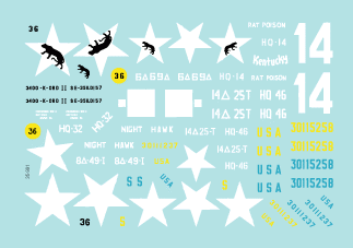 Star Decals 35-991 US M4 et M4A3 105 mm 1/35 – image 2