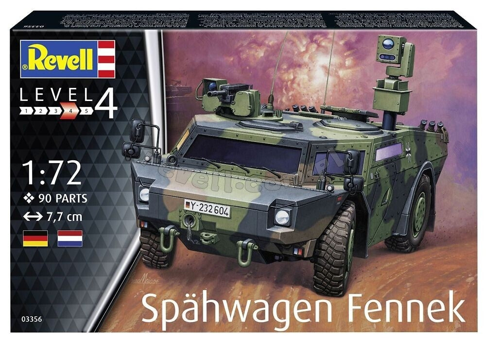 Revell 63356 Spahwagen Fennek Model Set 1/72 – zdjęcie 2