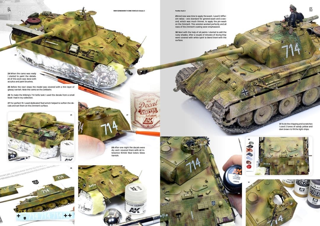 AK Interactive 516 WWII GERMAN MOST ICONIC SS VEHICLES. VOLUME 2 – imagen 6