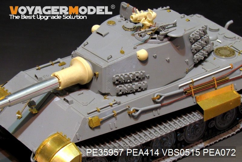 Voyager Model PE35957 WWII German King Tiger (Hensehel Turret) For HOBBYBOSS 84533 1/35 – Bild 11