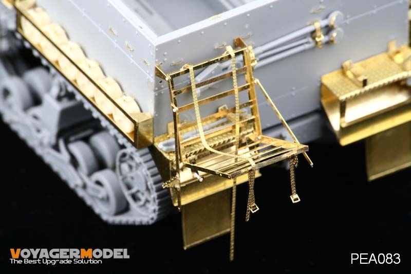 Support de rangement Voyager Model PEA083 pour semi-chenillé M2 ou M3 (pour DRAGON) 1/35