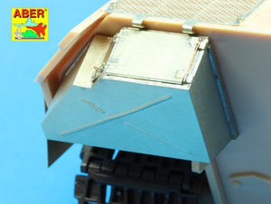 Aber 25020 Rear boxes for (Sd.Kfz. 171) Panther Ausf.A 1/25 – zdjęcie 8