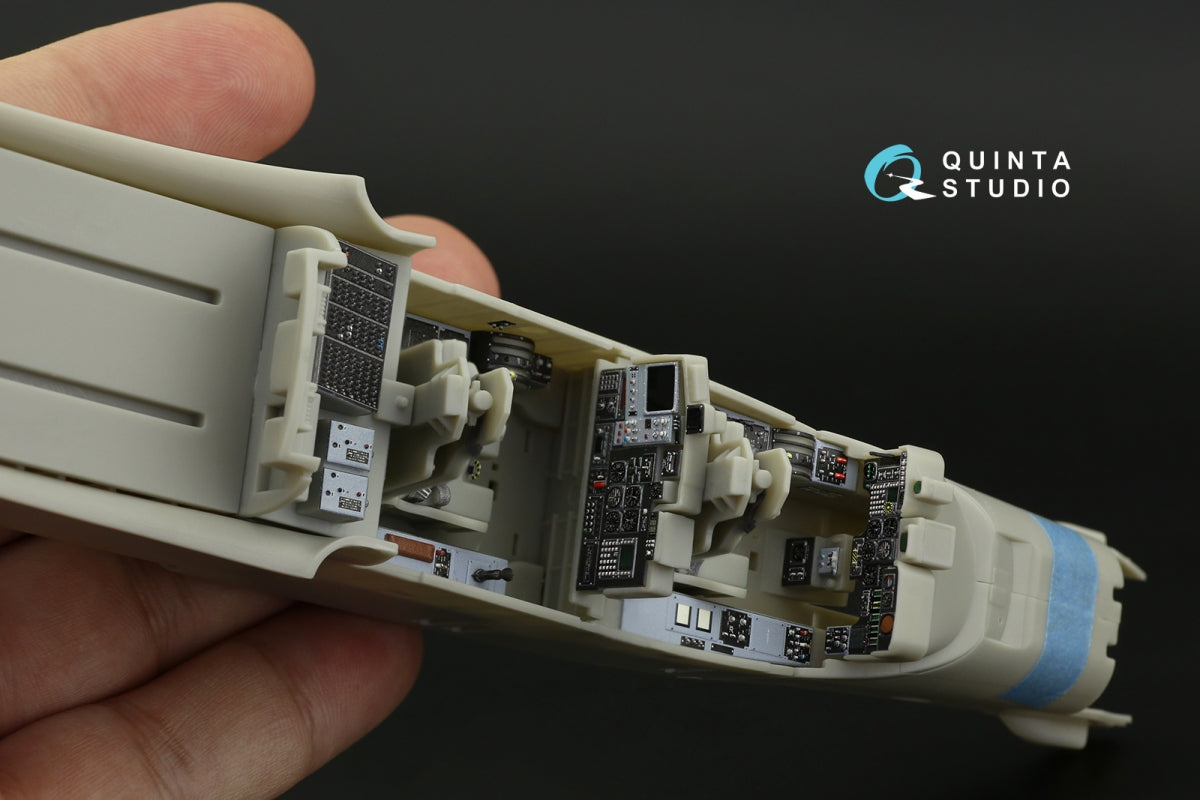 Quinta Studio QD32079 OV-10D 3D-Printed &amp;amp; coloured Interior on decal paper (KittyHawk) 1/32 – Bild 13