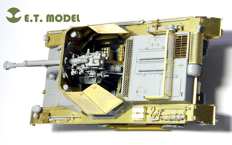 E.T. Model E35-013 WWII German Panzerjager I 4.7cm Pak(t) (For DRAGON 6230) 1/35 – zdjęcie 5