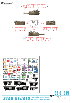 Star Decals 35-C1019 RMASG Centaurs 1/35 – zdjęcie 2