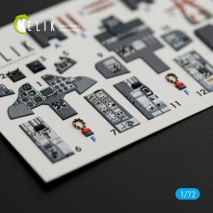 KELIK K72021 TORNADO F MK.3 &amp;quot;FIREBIRD&amp;quot; INTERIOR 3D DECALS FOR HASEGAWA 1/72 – imagen 3