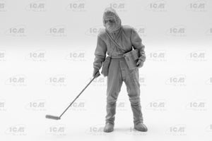ICM 35901 Chernobyl #1 Radiation monitoring station (ZiL-131KShM truck &amp;amp; 5 figures &amp;amp; diorama base with background) 1/35 – imagen 6