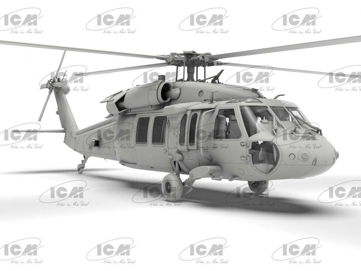 ICM 48361 UH-60A Black Hawk US Military Transport Helicopter 1/48 – Bild 5