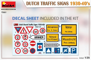 MiniArt 35661 DUTCH TRAFFIC SIGNS 1930-40’s 1/35 – imagen 2