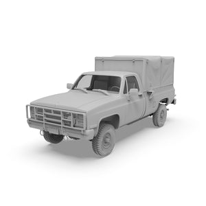 AK Interactive AK35031 M1008 TROOP CARRIER WITH TARP 1/35 – immagine 8