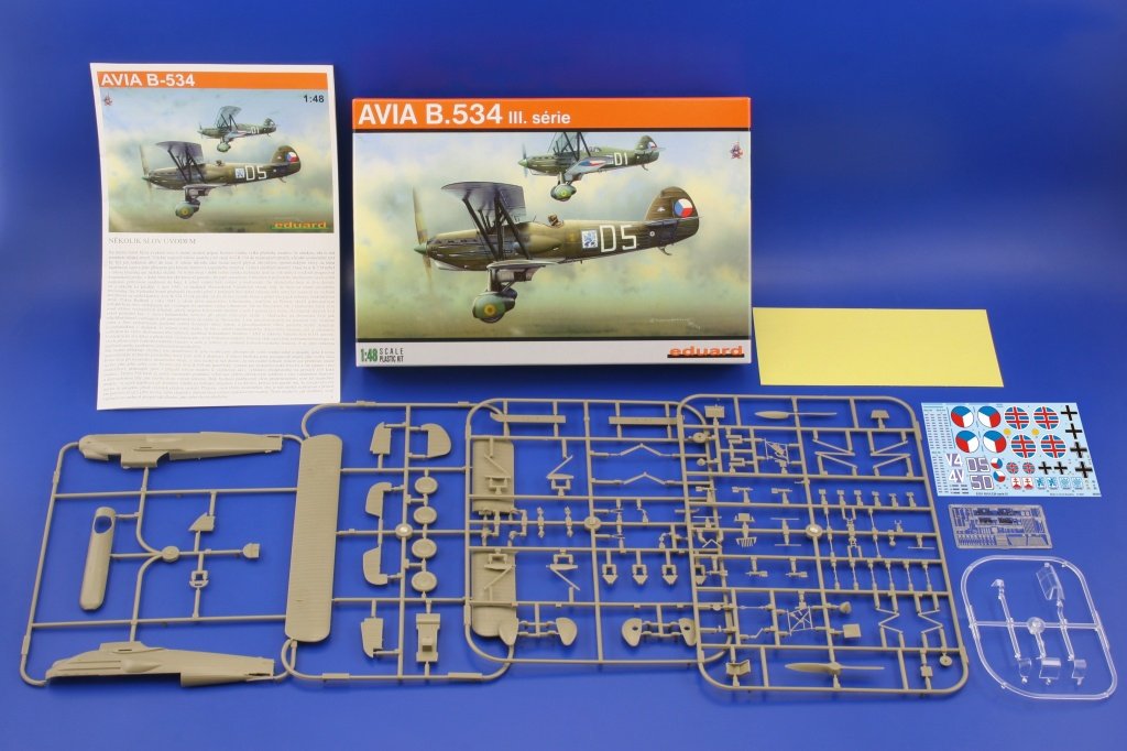 Eduard 8191 Avia B-534 III. series (Reedition) 1/48 – image 2
