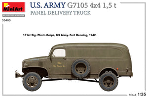 MiniArt 35405 U.S. ARMY G7105 4х4 1,5 t PANEL DELIVERY TRUCK 1/35 – immagine 8