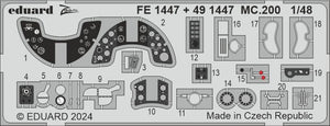Eduard BIG49417 MC.200 ITALERI 1/48 – image 5