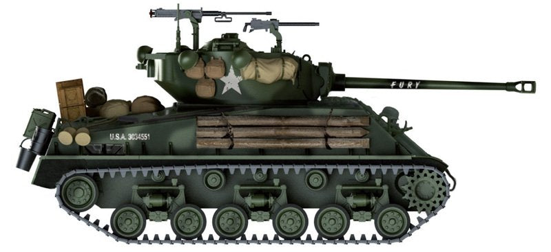 Italeri 6529 M4A3E8 SHERMAN FURY – imagen 2