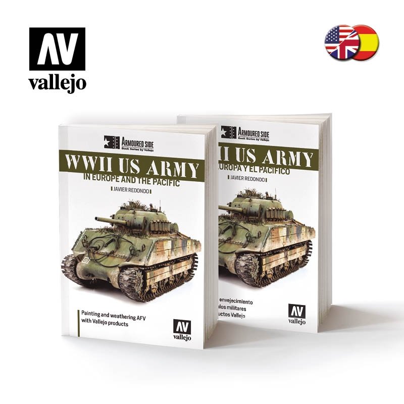 Vallejo 75019 WWII US ARMY in Europe and the Pacific - ENGLISH/SPANISH