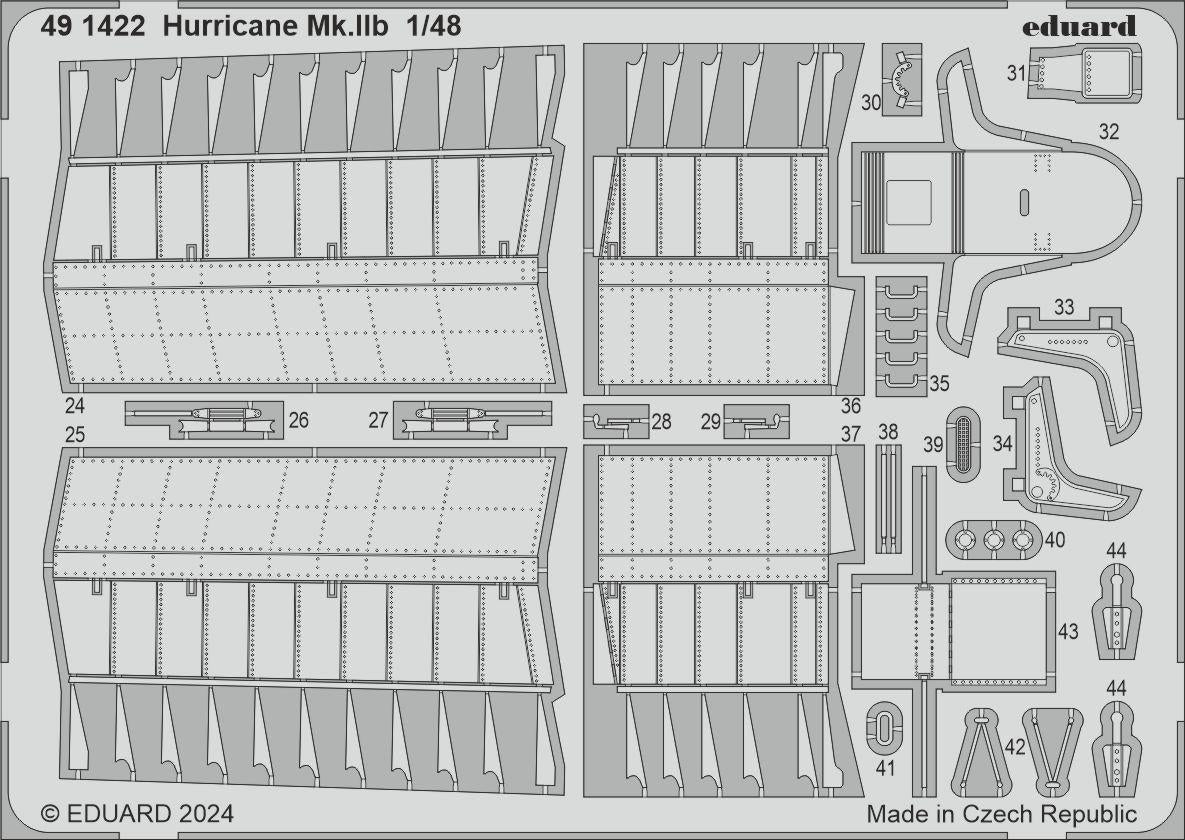 Eduard 491422 Hurricane Mk. IIb ARMA HOBBY 1/48 – immagine 2