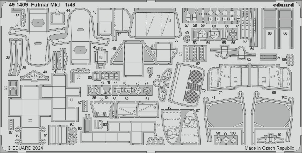Eduard BIG49402 Fulmar Mk. I TRUMPETER 1/48 – Bild 3