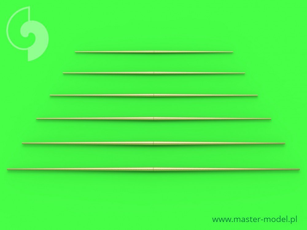 Master SM-700-046 Set of universal yardarms No2 (lengths = 20, 22.5, 25, 27.5, 30, 32.5mm - 1pc of each) 1/700 – image 2
