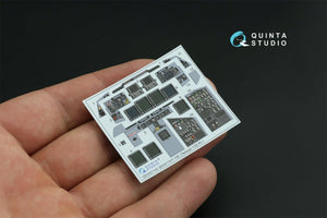 Quinta Studio QDS-32119 F-15E 3D-Printed &amp;amp; coloured Interior on decal paper ( Tamiya ) (small version) 1/32 – Bild 8