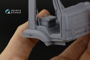 Quinta Studio QD35053 KAMAZ 65115 Dump truck 3D-Printed &amp;amp; coloured Interior on decal paper ( Zvezda ) 1/35 – zdjęcie 5