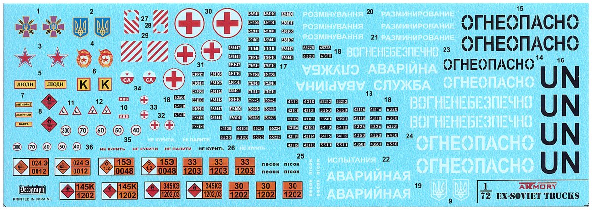 Armory Models 72406-R Russian Modern 4×4 Military Cargo Truck mod.4350 1/72 – Bild 4