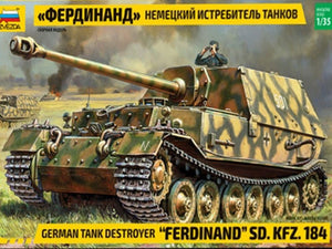 Voyager modèle PE351085 char allemand Sd.Kfz.184 Ferdinand de la seconde guerre mondiale pour Zvezda 1/35 – image 12