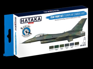 Hataka HTK-BS10 USAF Paint Set (“European” Camouflage) (6x17ml) – imagen 2