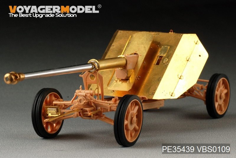 Voyager Model PE35439 WWII German 88cm Panzerjagerkanone PaK43 for Trumpeter 02308 1/35 – image 9