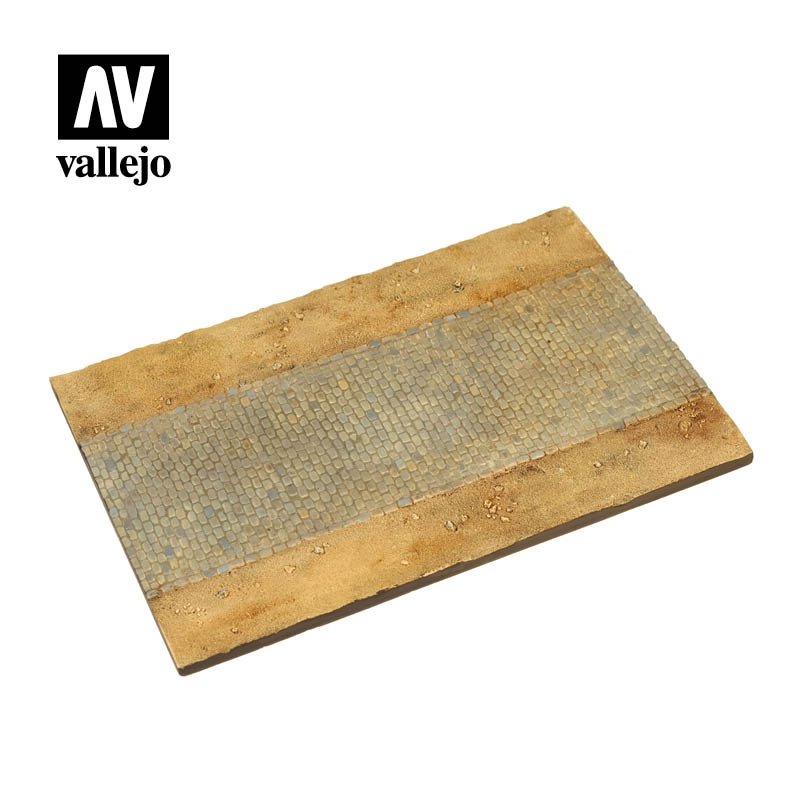 Vallejo SC105 Diorama Cobblestone Road with Shoulder 1/35