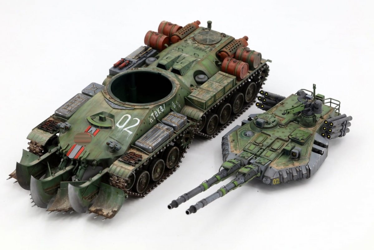 Char d&amp;#39;assaut Border Model BC-001 Apocalypse 1/35 – image 2