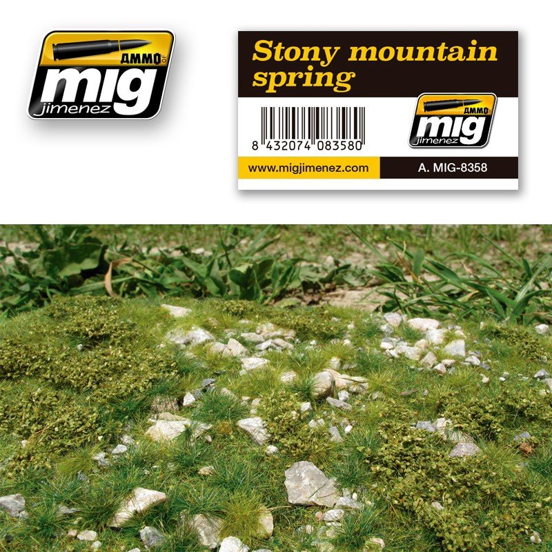 AMMO of Mig Jimenez 8358 STONY MOUNTAIN - SPRING