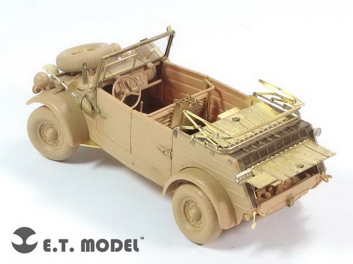 E.T. Model E35-129 WWII German Kübelwagen Type 82 (For TAMIYA Kit) 1/35 – zdjęcie 3