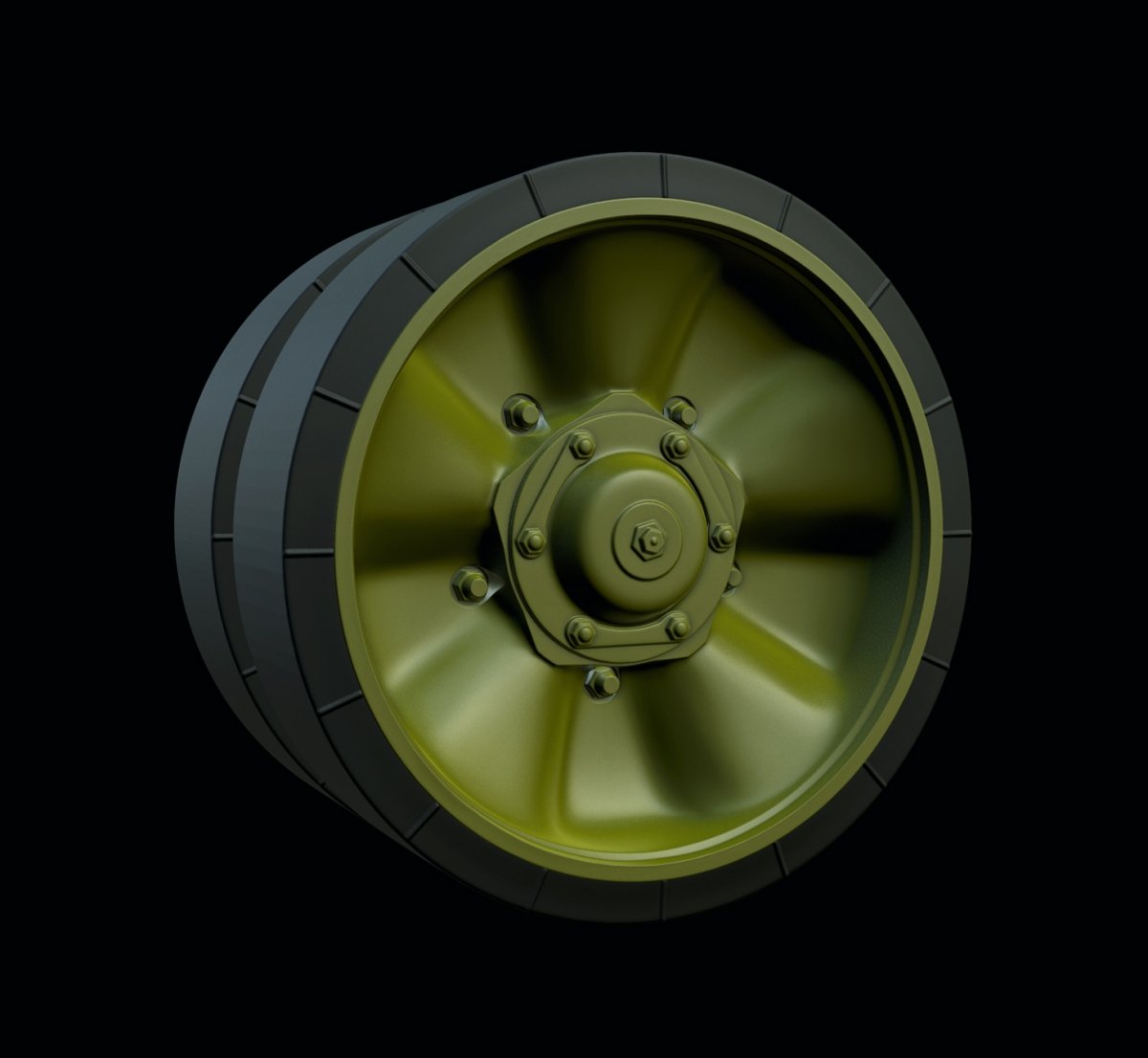 Panzer Art RE35-486 Road wheels for 2S3 “Akatsija” 1/35 – Bild 2