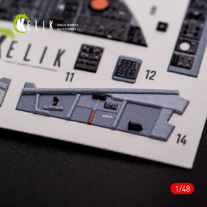 KELIK K48002 F-111 A/E Aardvark intérieur décalcomanies 3D pour kit HobbyBoss 1/48 – image 9