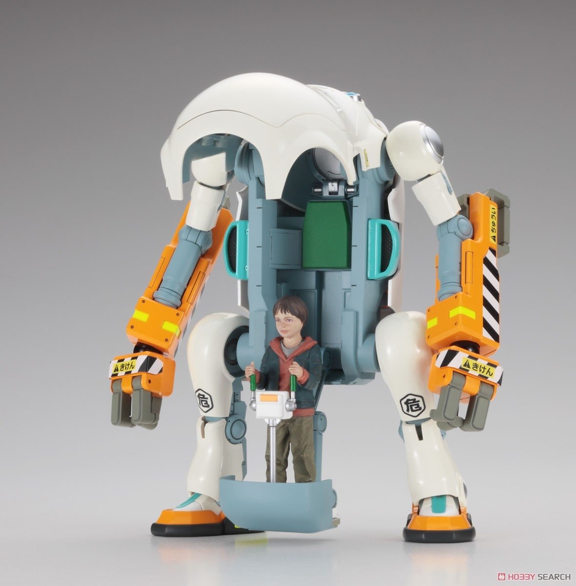 Hasegawa 64784 20 MechatroWeGo No. 4, Power Arm. Orange Mochi 1/20 – immagine 3