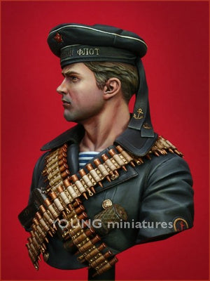 Young Miniatures YM1821 The Black Devil The Soviet Naval Infantry in the WW2 1/10 – Bild 4