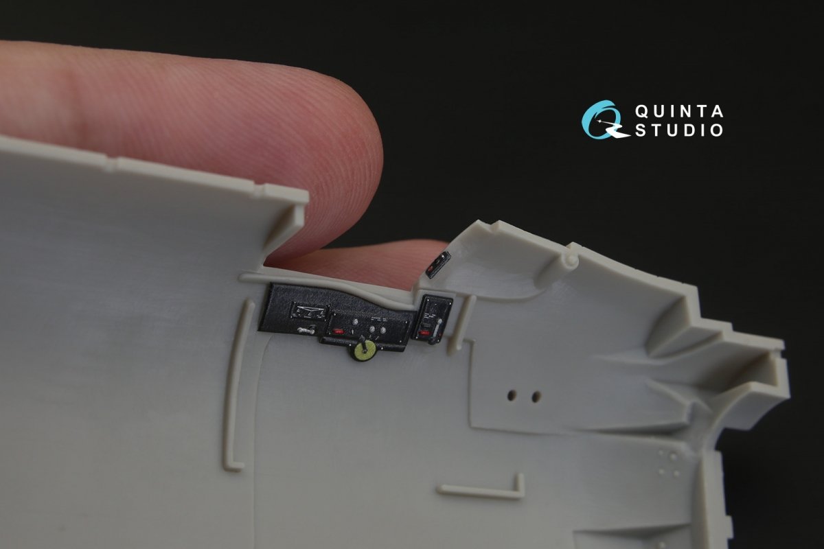 Quinta Studio QD48124 A-1J 3D-Printed &amp;amp; coloured Interior on decal paper (for Tamiya kit) 1/48 – immagine 7