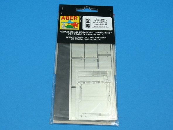 Aber 35148 Niemieckie oslony do zdobytego czolgu T-34/76 1/35 – Bild 3