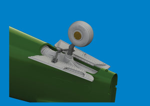 Eduard 6481100 P-40E tail wheel bay PRINT EDUARD 1/48 – zdjęcie 2