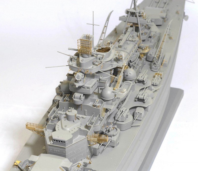 Dragon 1040 German Battleship Scharnhorst 1943 1/350 – zdjęcie 7