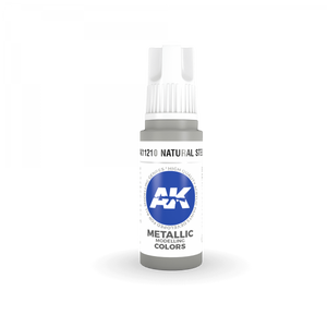 AK Interactive AK11210 NATURAL STEEL – METALLIC 17ml – Bild 2