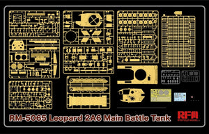 Rye Field Model 5065 Leopard 2A6 Main Battle Tank 1/35 – zdjęcie 2