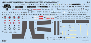 Great Wall Hobby L4829 A-10C THUNDERBOLT II 1/48 – Bild 6