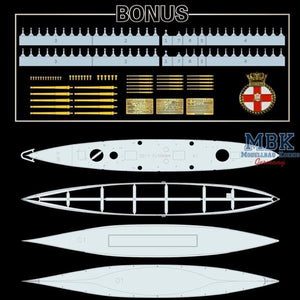 FlyHawk Model FH1153s HMS Prince of Wales May 1941 - deluxe 1/700 – zdjęcie 2