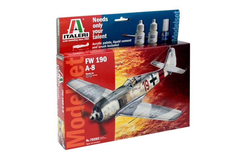 Maquette Italeri 70392 FW-190 A-8 au 1/72