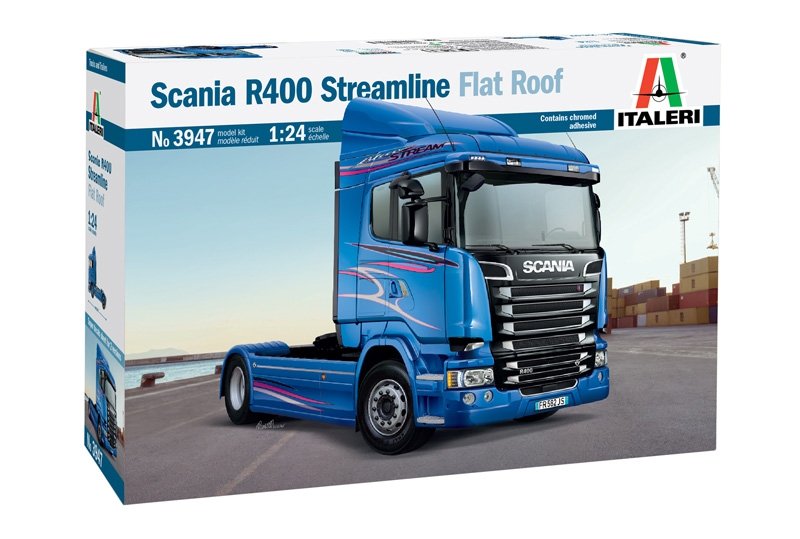 Italeri 3947 SCANIA R400 STREAMLINE Flat Roof 1/24