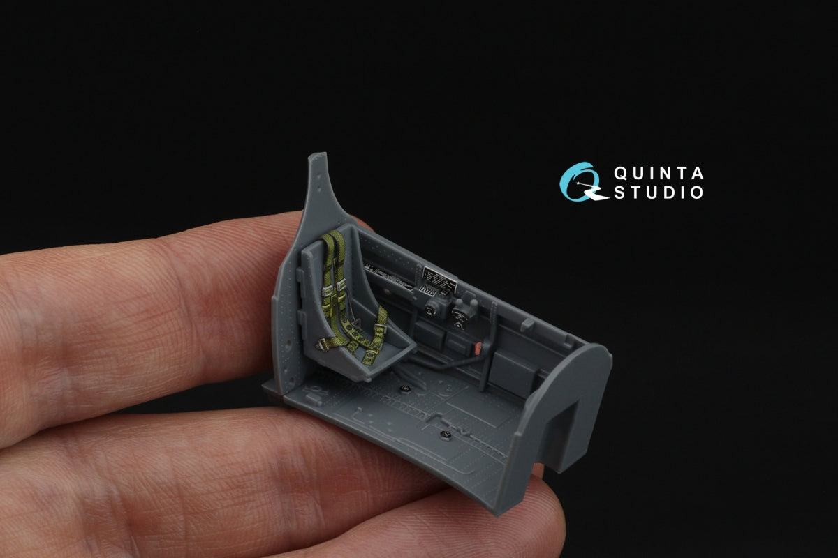 Quinta Studio QD48587 P-40E Warhawk 3D-Printed &amp;amp; coloured Interior on decal paper (Eduard) 1/48 – zdjęcie 14