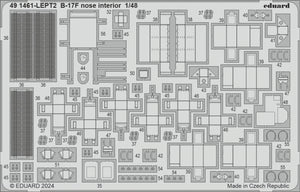 Eduard BIG49427 B-17F alternate nose (frame X) PART I EDUARD 1/48 – immagine 4