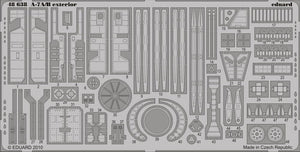Eduard 48638 A-7A/B exterior HOBBY BOSS 1/48