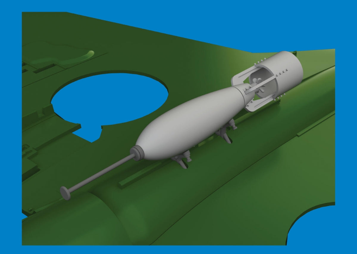 Eduard 6481077 P-40 250lb Mk.2 British bomb PRINT EDUARD 1/48 – image 2